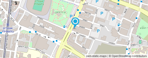 מפת הגעה אל פלאפל ג'ינה