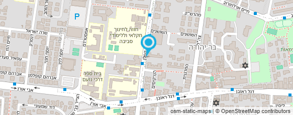 מפת הגעה אל ברוך ורוזנברג מפת הגעה אל ברוך ורוזנברג