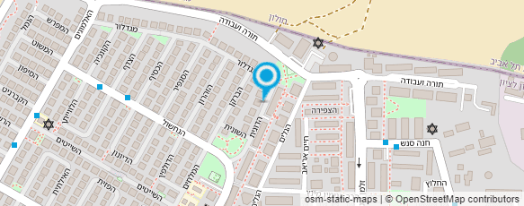 מפת הגעה אל משפחתון מירי