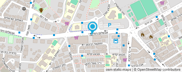 מפת הגעה אל סאונה אולימפית