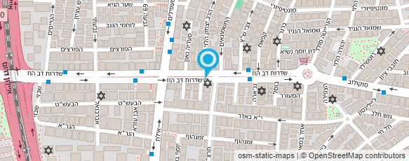 מפת הגעה אל דור עיצובים