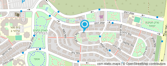 מפת הגעה אל "אמונה" מעון יום