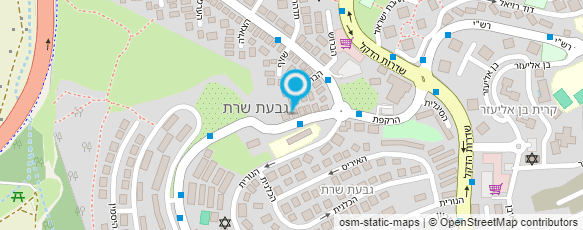 מפת הגעה אל גן פשוש