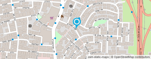 מפת הגעה אל ד"ר מני גרין