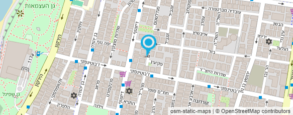 מפת הגעה אל רן שבתי- השכרת ציוד הגברה לאירועים