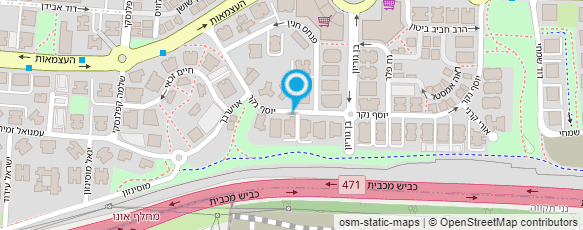 מפת הגעה אל י.ת. שירותי גז