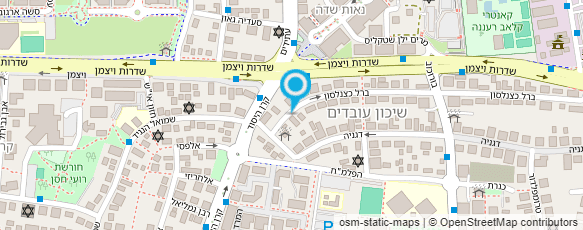 מפת הגעה אל רונית מנשורי סדאנות צחוק