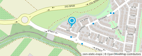 מפת הגעה אל דויד מאמן כושר בכיר