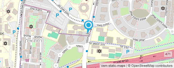 מפת הגעה אל בני & אתי עיצוב שיער וקוסמטיקה