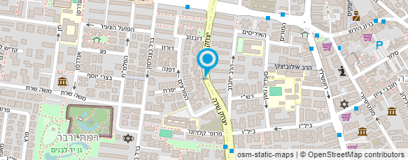 מפת הגעה אל מרדכי שיפוצים