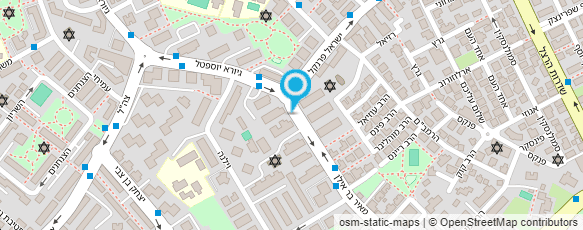 מפת הגעה אל יועץ מס אריק חדד