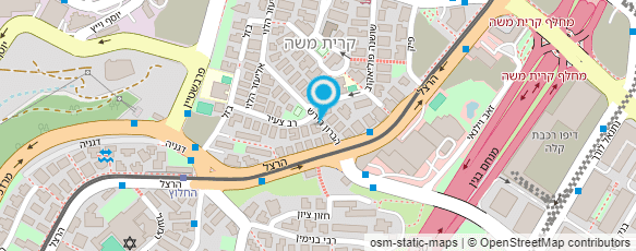 מפת הגעה אל עו"ד אביחי שרביט