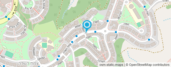 מפת הגעה אל משתלת הקסטל- עיצוב גינות