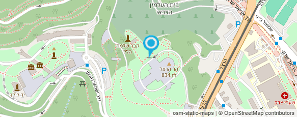 מפת הגעה אל שירות מציון מפת הגעה אל שירות מציון