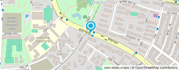 מפת הגעה אל יופי ושלוה במקום אחד