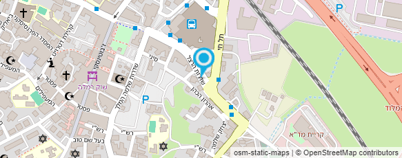 מפת הגעה אל ברוך מתי