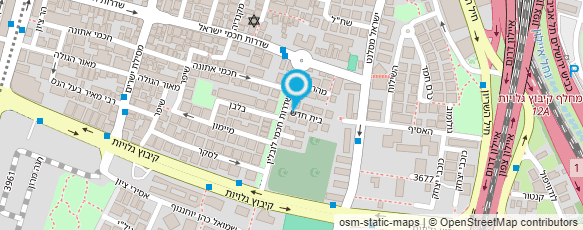 מפת הגעה אל ברק קהתי רפלקסולוגיה בכירה