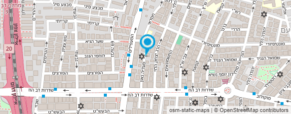 מפת הגעה אל גרר אופנועים קלנועיות 24 שעות