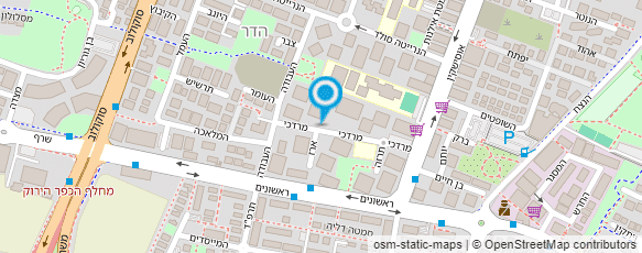 מפת הגעה אל עופר ברוכים-בניה ויזמות