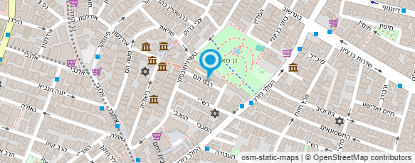 מפת הגעה אל תהל"ה-תמיכת הורים של לסביות והומוסקסואלים