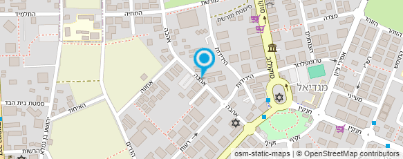 מפת הגעה אל אילנית מגן מאפרת מקצועית