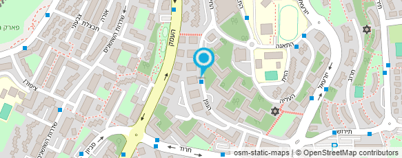 מפת הגעה אל אלרן שרותי משרד