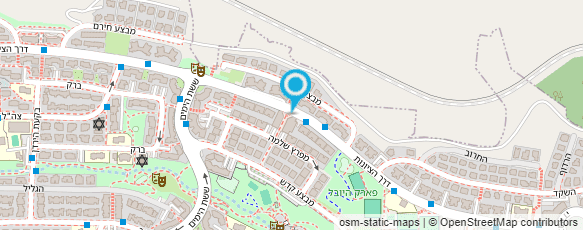 מפת הגעה אל אריאל סוכנות נסיעות ותיירות