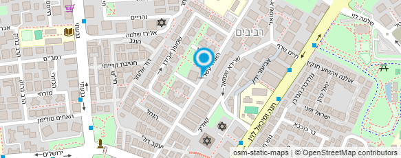 מפת הגעה אל סדנאות הפעלה לימי הולדת