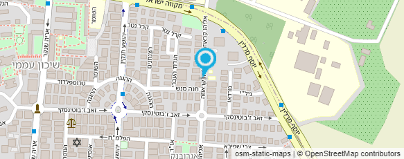 מפת הגעה אל שרותי הובלה כללית - ניר