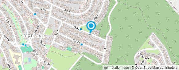 מפת הגעה אל הוברמן גיל מקלחונים