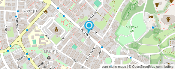 מפת הגעה אל ה.ש.ב.ק החברה לייצוא ושיווק קרח בע"מ