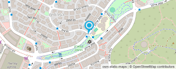 מפת הגעה אל צזנה חיים