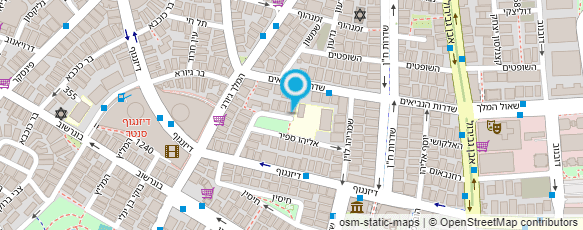 מפת הגעה אל גלאם מרדכי בית הספר לגיוגיטסו