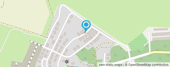 מפת הגעה אל הבית של מיכל- צימרים