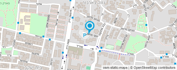 מפת הגעה אל ב.ו.ס. אינסטלציה