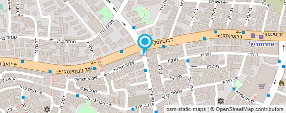 מפת הגעה אל עיתון כח הפירסום