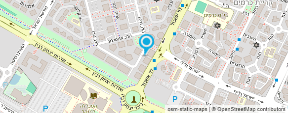 מפת הגעה אל גילי כהן מאמנת כושר אישית