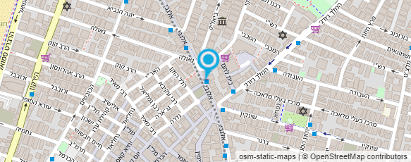 מפת הגעה אל חנן עיצוב והפקות דפוס