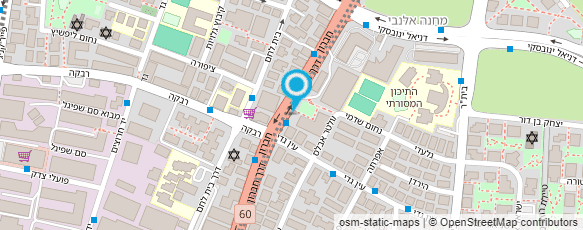 מפת הגעה אל חב' הגיחון בע"מ