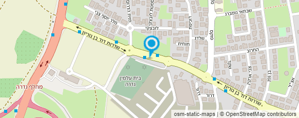 מפת הגעה אל משפחתון דורית