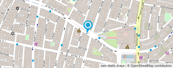 מפת הגעה אל רז קליין