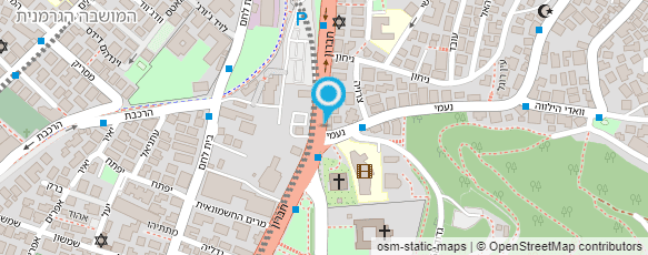 מפת הגעה אל מינץ מלמד - אדריכלים