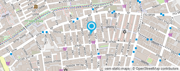 מפת הגעה אל אורן זילברשטיין גיטריסט- מפיק