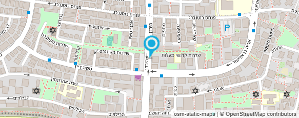 מפת הגעה אל אדם בנימין - צילום מסחרי