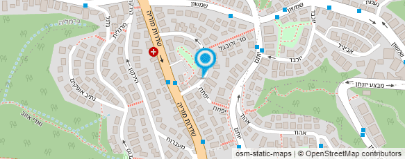 מפת הגעה אל גילה וינטר עיצוב פנים