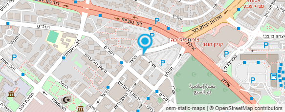 מפת הגעה אל בית הספר בן גוריון