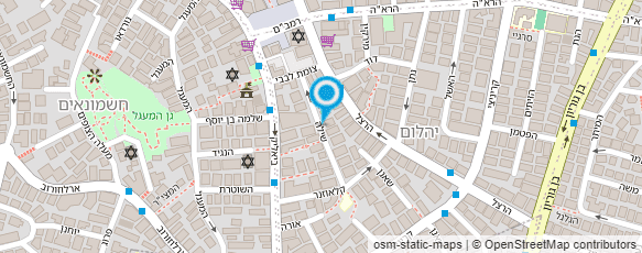 מפת הגעה אל נגיעות בצבע