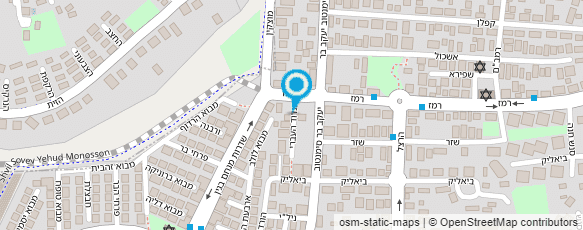 מפת הגעה אל טל קור יהוד מפת הגעה אל טל קור יהוד