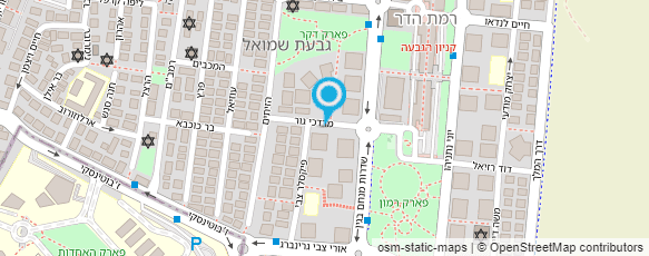 מפת הגעה אל קרן אוקסנה- לימוד פסנתר