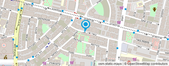 מפת הגעה אל מגדלי בארי- שלמה המלך